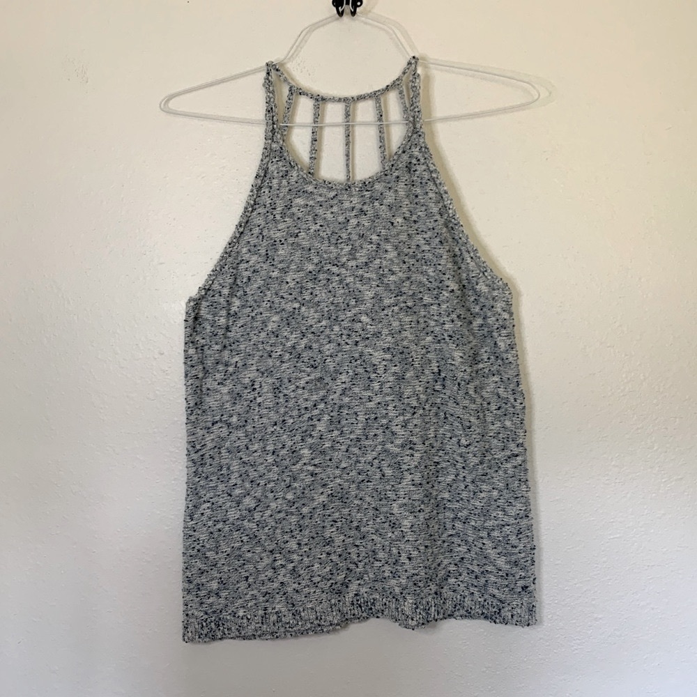 Lucky Brand Space Dye Sweater Tank